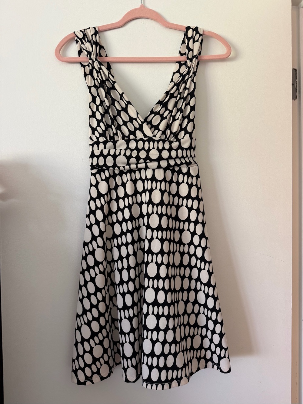 Black and White Polka Dot Dress